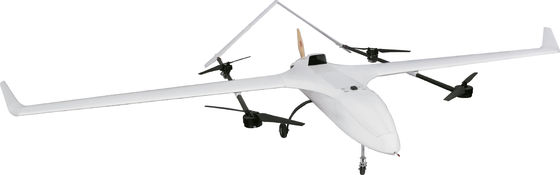 Highly Durable Lightweight UAV VTOL Lv.5 Wind Resistance 15km/30km/50km Wireless Circuit Range Three Axis Orthophoto Gimbal