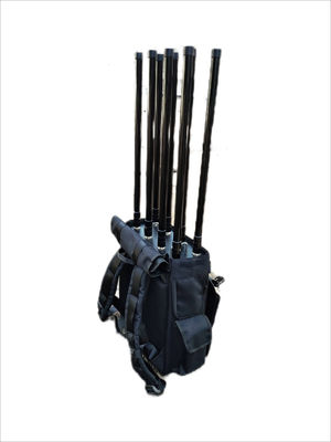Portable Light Backpack Drone Jammer RF High Gain Omni Antenna Drone Radio Frequency Jammer HS102B-PC-I